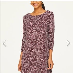 Loft outlet bar back tulip swing dress